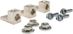 Square D - 14-1/0 AWG, Mechanical Transformer Lug Kit - For Use with Single Phase Primary, Single Phase Secondary, Three Phase Delta Primary and Three Phase Delta Secondary Transformers - Eagle Tool & Supply