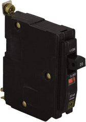 Square D - 20 Amp, 240 VAC, 1 Pole, Bolt On Miniature Circuit Breaker - 14-8 AWG - Eagle Tool & Supply