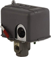 Square D - 1 and 3R NEMA Rated, 70 to 150 psi, Electromechanical Pressure and Level Switch - Fixed Pressure, 575 VAC, L1-T1, L2-T2 Terminal, For Use with Square D Pumptrol - Eagle Tool & Supply