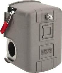 Square D - 1 and 3R NEMA Rated, 70 to 150 psi, Electromechanical Pressure and Level Switch - Fixed Pressure, 575 VAC, L1-T1, L2-T2 Terminal, For Use with Square D Pumptrol - Eagle Tool & Supply