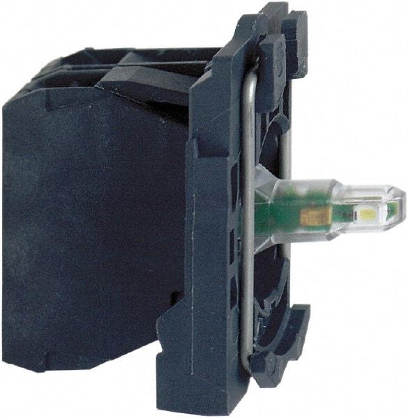 Schneider Electric - 110-120 V Red Lens LED Indicating Light - Screw Clamp Connector, Vibration Resistant - Eagle Tool & Supply