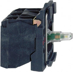 Schneider Electric - 24 V Blue Lens LED Indicating Light - Screw Clamp Connector, Vibration Resistant - Eagle Tool & Supply