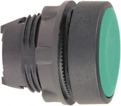 Schneider Electric - 22mm Mount Hole, Flush, Pushbutton Switch Only - Round, Green Pushbutton, Nonilluminated, Momentary (MO) - Eagle Tool & Supply