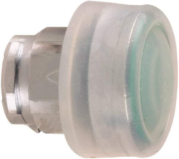 Schneider Electric - 22mm Mount Hole, Flush, Pushbutton Switch Only - Round, Green Pushbutton, Nonilluminated, Momentary (MO) - Eagle Tool & Supply