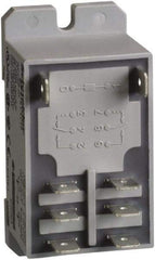 Schneider Electric - 7,500 VA Power Rating, Electromechanical Plug-in General Purpose Relay - 20 Amp at 28 VDC, 25 Amp at 28 VDC, 3 Amp at 250/277 VAC & 28 VDC, 30 Amp at 250 VAC & 277 VAC, 2CO, 12 VDC - Eagle Tool & Supply