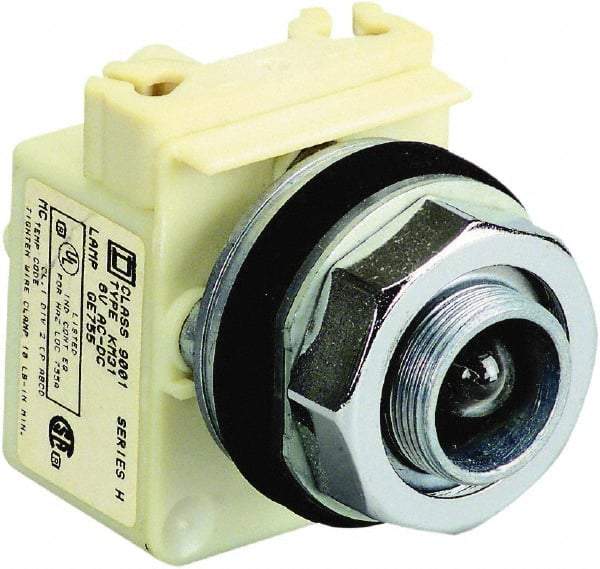 Schneider Electric - 480 VAC Indicating Light - Screw Clamp Connector - Eagle Tool & Supply