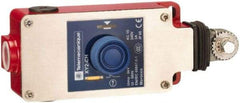 Telemecanique Sensors - 10 Amp, NO/NC Configuration, Dual Operation, Rope Operated Limit Switch - Pushbutton Reset, Rope Pull, No Pilot Light, 240 VAC - Eagle Tool & Supply