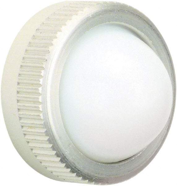 Schneider Electric - Round Pilot and Indicator Light Lens - White - Eagle Tool & Supply