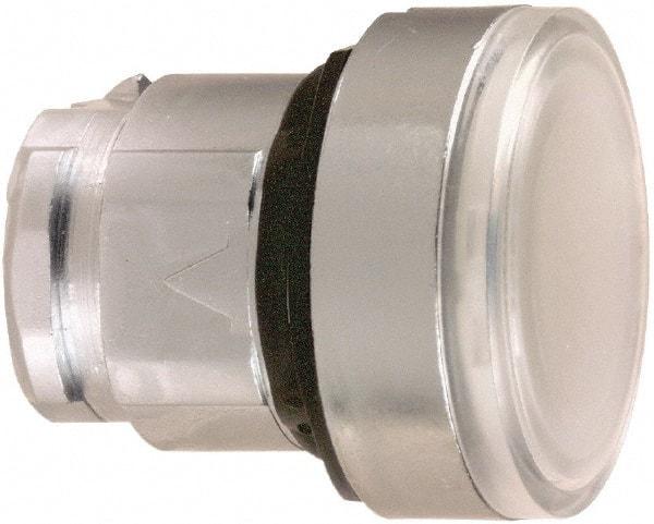 Schneider Electric - 22mm Mount Hole, Flush, Pushbutton Switch Only - Round, White Pushbutton, Nonilluminated, Momentary (MO) - Eagle Tool & Supply