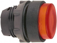 Schneider Electric - 22mm Mount Hole, Extended Straight, Pushbutton Switch Only - Round, Red Pushbutton, Illuminated, Momentary (MO) - Eagle Tool & Supply