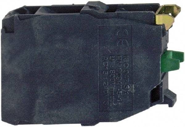 Schneider Electric - 2NO, Multiple Amp Levels, Electrical Switch Contact Block - Screw Terminal - Eagle Tool & Supply