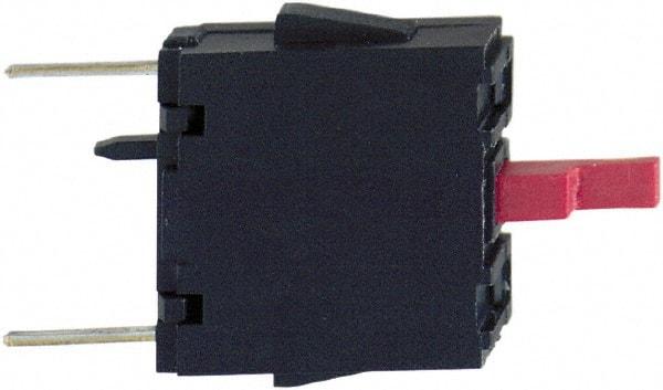 Schneider Electric - NC, Multiple Amp Levels, Electrical Switch Contact Block - Pin Terminal - Eagle Tool & Supply