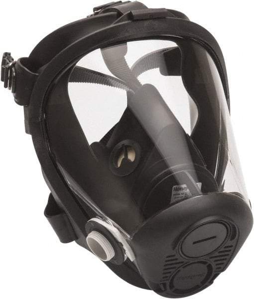 North - Series RU6500, Size L Full Face Respirator - 5-Point Suspension, Threaded Connection - Eagle Tool & Supply