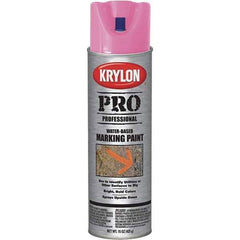 Krylon - 15 fl oz Red/Orange Marking Paint - Water Base Formula - Eagle Tool & Supply