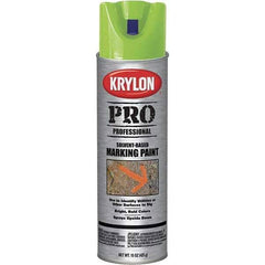 Krylon - 15 fl oz Green Marking Paint - Solvent Base Formula - Eagle Tool & Supply