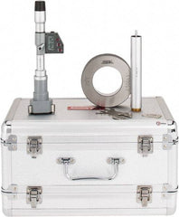 SPI - 2-1/2" to 3", IP65, Carbide Face Chrome Plated Finish, Electronic Inside Micrometer - 0.00005" Resolution, 0.0002" Accuracy, 114" Gage Depth - Eagle Tool & Supply