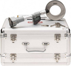 SPI - 2" to 2-1/2", IP65, Carbide Face Chrome Plated Finish, Electronic Inside Micrometer - 0.00005" Resolution, 0.0002" Accuracy, 114" Gage Depth - Eagle Tool & Supply