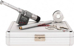SPI - 0.5" to 0.65", IP65, Carbide Face Chrome Plated Finish, Electronic Inside Micrometer - 0.00005" Resolution, 0.00016" Accuracy, 80" Gage Depth - Eagle Tool & Supply