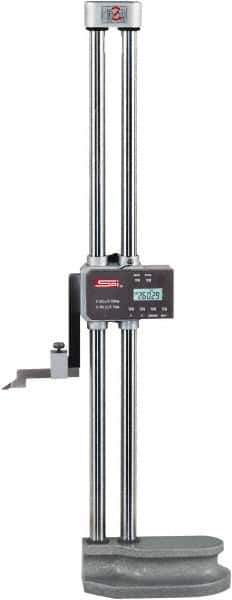 SPI - 24" Electronic Height Gage - 0.001" Resolution, Accurate to 0.0015", Digital Display - Eagle Tool & Supply