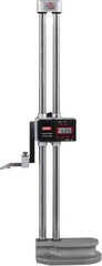 SPI - 18" Electronic Height Gage - 0.001" Resolution, Accurate to 0.0015", Digital Display - Eagle Tool & Supply