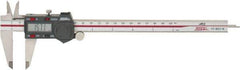 SPI - 0 to 200mm Range, 0.01mm Resolution, Electronic Caliper - Stainless Steel with 50mm Stainless Steel Jaws, 0.0015" Accuracy, Micro USB Output - Eagle Tool & Supply