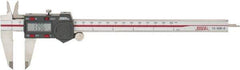 SPI - 0 to 200mm Range, 0.01mm Resolution, Electronic Caliper - Stainless Steel with 50mm Stainless Steel Jaws, 0.0015" Accuracy - Eagle Tool & Supply