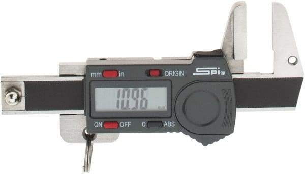 SPI - 0 to 1 Inch Snap Gage - 0.0005 Inch Graduation, Hardened Steel Anvil - Eagle Tool & Supply