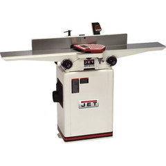 Jet - 6,000 RPM, 6-1/2" Cutting Width, 1/2" Cutting Depth, Jointer - 3-7/8" Fence Height, 32-3/8" Fence Length, 1 hp - Eagle Tool & Supply