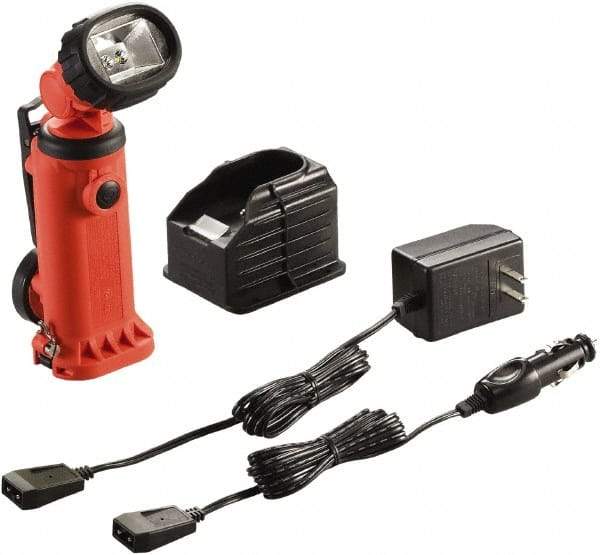 Streamlight - White LED Bulb, 163 Lumens, Industrial/Tactical Flashlight - Orange Plastic Body, 1 4.8 V\xB6Sub-C NiCad Battery Included - Eagle Tool & Supply