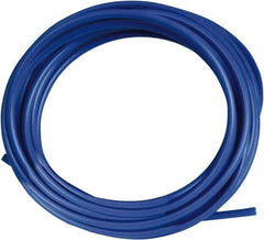 Acorn Engineering - 0.065" ID x 1/8" OD, 0.03" Wall Thickness, 10' Long, Polyethylene Tube - Blue - Eagle Tool & Supply