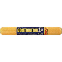 Purdy - 3/8" Nap, 18" Wide Paint Roller Cover - Smooth to Semi-Smooth Texture, Polyester - Eagle Tool & Supply