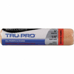 Bestt-Liebco - 1/4" Nap, 9" Wide Paint Roller Cover - Very Smooth Texture, Woven - Eagle Tool & Supply