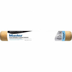 Bestt-Liebco - 1/2" Nap, 18" Wide Paint Roller Cover - Smooth Texture, Polyester - Eagle Tool & Supply