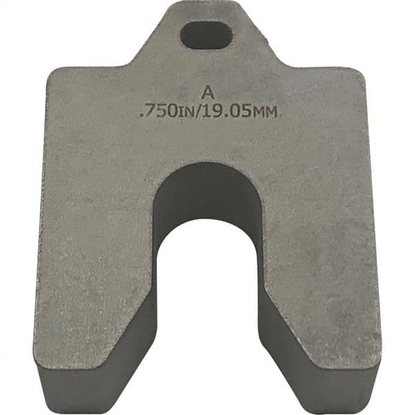 Maudlin Products - Metal Shim Stock Type: Slotted Shim Material: Stainless Steel - Eagle Tool & Supply