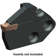 Kennametal - 6" Groove Width, 32mm Max Depth of Cut, Right Hand Cut, EVM Indexable Grooving Blade - 6 to 7.99mm Insert Width, 6 Seat Size, A2, A3, A4 Insert Style, Series Beyond Evolution - Eagle Tool & Supply