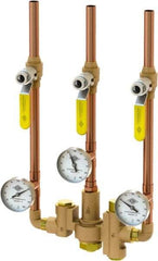 Acorn Engineering - Water Mixing Valves & Units Pipe Size: 1/2 (Inch) Material: Lead Free Brass - Eagle Tool & Supply