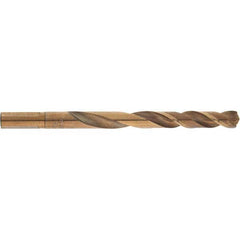 Milwaukee Tool - 27/64" Cobalt, 135° Point, Round with Flats Shank Maintenance Drill Bit - Eagle Tool & Supply