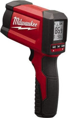 Milwaukee Tool - -18 to 550°C (-22 to 1022°F) Laser - 12:1 Distance to Spot Ratio - Eagle Tool & Supply