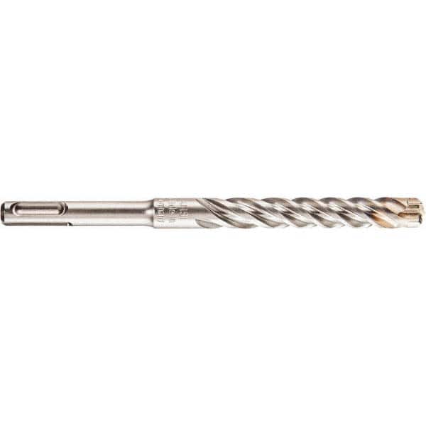 Milwaukee Tool - 1/4" Diam, SDS-Plus Shank, Carbide-Tipped Rotary & Hammer Drill Bit - Eagle Tool & Supply