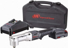 Ingersoll-Rand - 1/2" Drive 20 Volt Angled Cordless Impact Wrench & Ratchet - 1,900 RPM, 3,000 BPM, 180 Ft/Lb Torque, 1 Lithium-Ion Battery Included - Eagle Tool & Supply