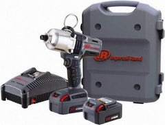 Ingersoll-Rand - 1/2" Drive 20 Volt Pistol Grip Cordless Impact Wrench & Ratchet - 1,900 RPM, 2,300 BPM, 780 Ft/Lb Torque, 2 Lithium-Ion Batteries Included - Eagle Tool & Supply