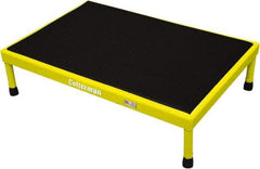 Cotterman - 10" 1 Step Platform - Work Platform, 800 Lb Capacity, 25" Base Width x 37" Base Depth - Eagle Tool & Supply