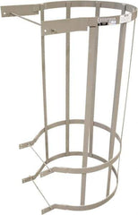 Cotterman - Ladder Modular Bolt-On Cage - Gray, Use with Uncaged Fixed Ladder - Eagle Tool & Supply