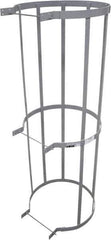 Cotterman - Ladder Modular Bolt-On Cage - Gray, Use with Uncaged Fixed Ladder - Eagle Tool & Supply