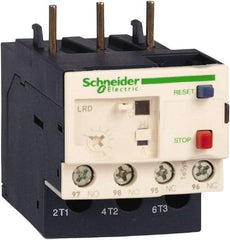 Schneider Electric - 30 to 38 Amp, 690 VAC, Thermal IEC Overload Relay - Trip Class 10A, For Use with LC1D32 and LC1D38 - Eagle Tool & Supply