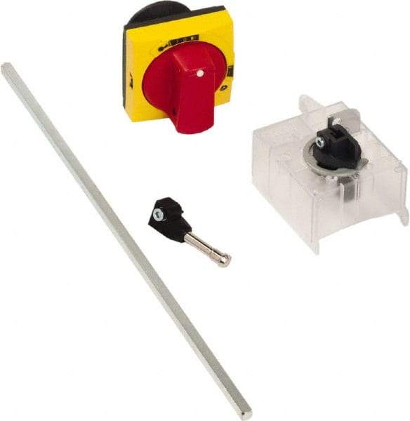 Schneider Electric - Circuit Breaker Rotary Handle Kit - Use with GV3L, GV3P, TeSys - Eagle Tool & Supply