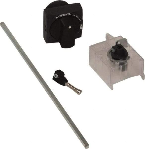 Schneider Electric - Circuit Breaker Rotary Handle Kit - Use with GV3L, GV3P, TeSys - Eagle Tool & Supply