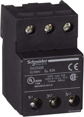 Schneider Electric - 63 Amp Circuit Breaker Terminal Block - Use with Linergy, TeSys D, TeSys GV2, TeSys K, TeSys U - Eagle Tool & Supply