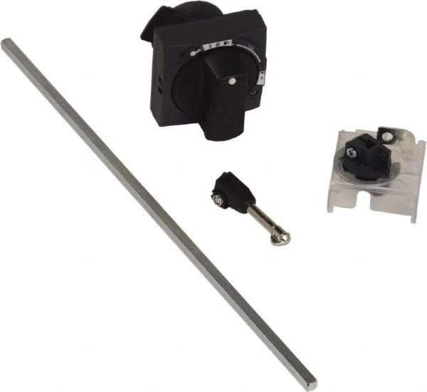 Schneider Electric - Circuit Breaker Rotary Handle Kit - Use with GV2L, GV2P, TeSys - Eagle Tool & Supply