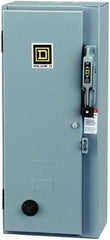 Square D - 3 Pole, 600 VAC, 18 Continuous Amp, 3 hp and 5 hp hp, Enclosed NEMA Combination Starter - NEMA 1, RoHS Compliant - Eagle Tool & Supply